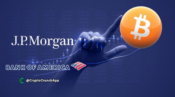 با وجود بازار خرسى، ارزش بازار بیت کوین از JPMorgan و Bank Of America فراتر رفت!