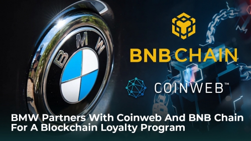 همکاری BMW با Coinweb و زنجیره بلاکچین BNB برای ایجاد برنامه وفاداری بلاک چین