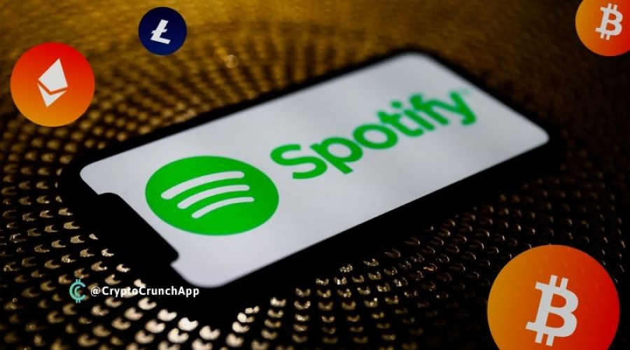 سایت Spotify به دنبال فعال کردن پرداختها با کریپتو است.