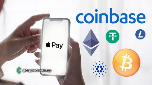 خرید ارزهای رمزنگاری شده با Apple Pay برای کاربران Coinbase