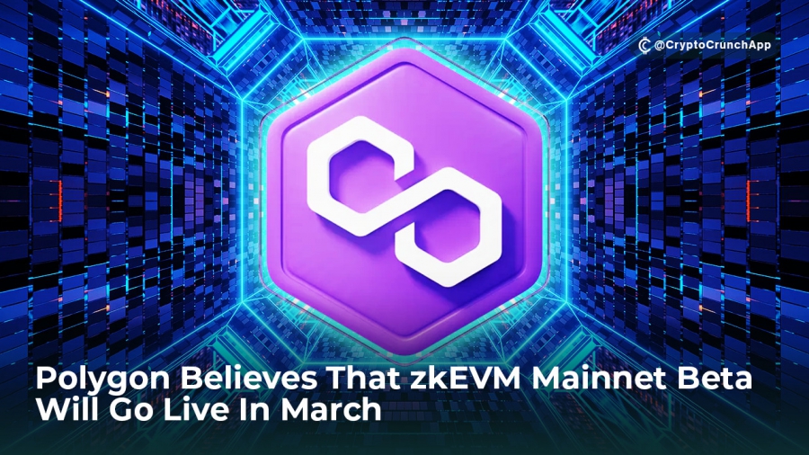 پالیگان در حال برنامه‌ریزی برای فعال سازى zkEVM در ماه مارس است.