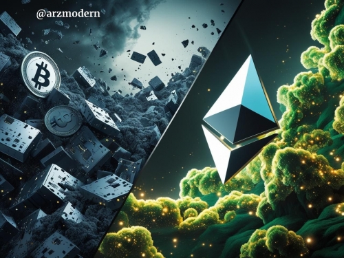 سقوط دامیننس بیت‌کوین به زیر ۶۰٪ همزمان با رشد اتریوم