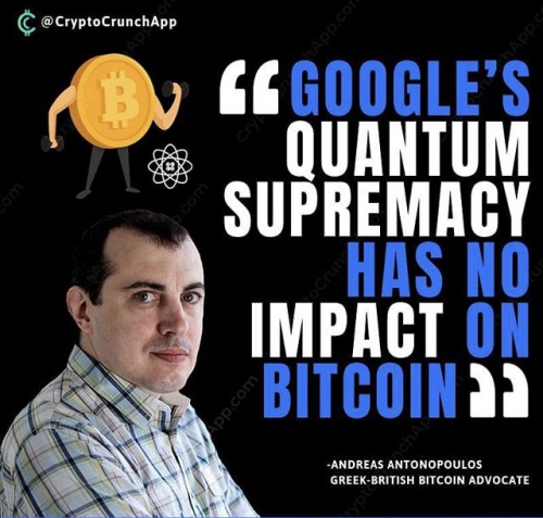 آندریاس آنتونوپولوس، نگران محاسباتى كوانتوم گوگل نيست