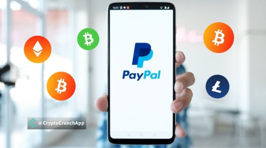 پی‌پال (PayPal) به بازاركريپتوكارنسى پیوست.