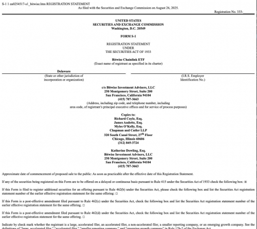 درخواست راه‌اندازی ETF چین‌لینک توسط Bitwise