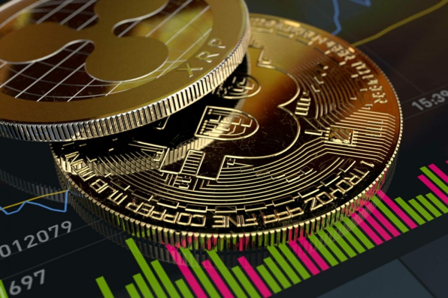 رشد بیت‌کوین و XRP همزمان با اخبار مثبت بازار