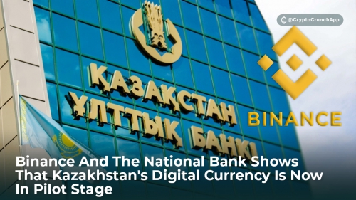 بایننس با همراهى بانک ملی قزاقستان نشان می‌دهند که ارز دیجیتال قزاقستان اکنون در مرحله آزمایشی قرار دارد!