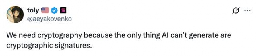 امروز: بنیان‌گذار سولانا بر اهمیت رمزنگاری در عصر هوش مصنوعی تأکید کرد