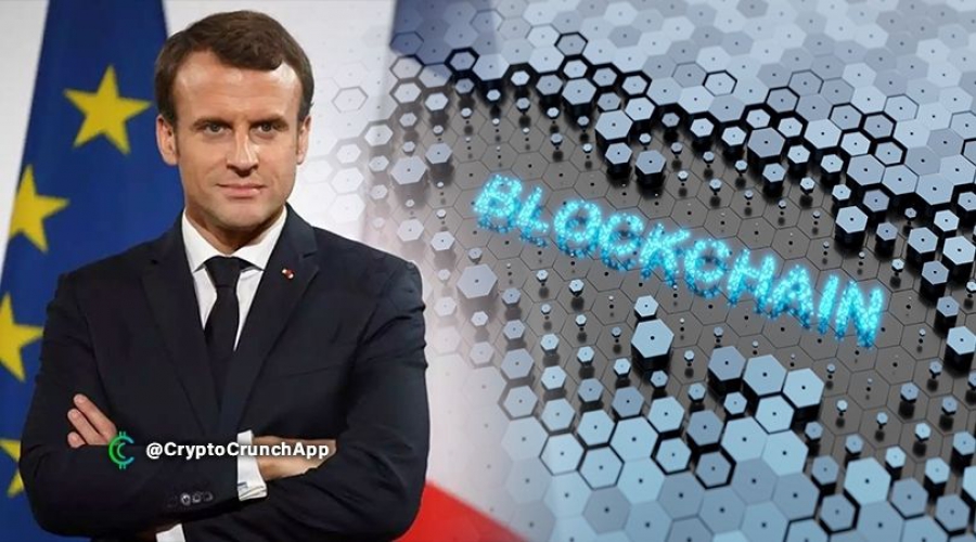 رئیس جمهور فرانسه ماكرون از فناوری بلاک چین حمایت می کند!