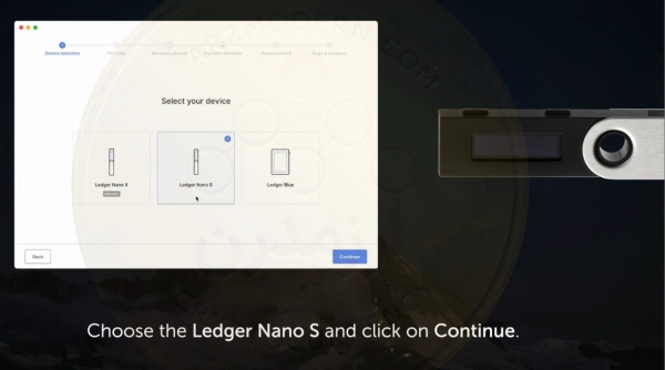 آموزش گام به گام راه اندازی کیف پول لجر Ledger Nano S