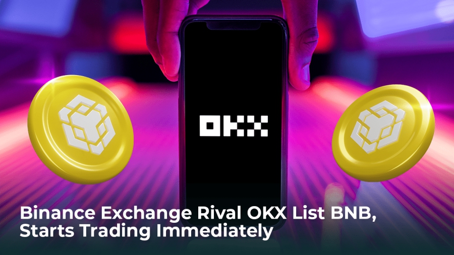 رقیب باینانس صرافی OKX باینانس کوین BNB،را لیست کرد!
