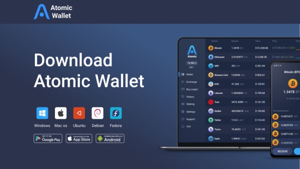 آموزش جامع کیف پول اتمیک Atomic Wallet